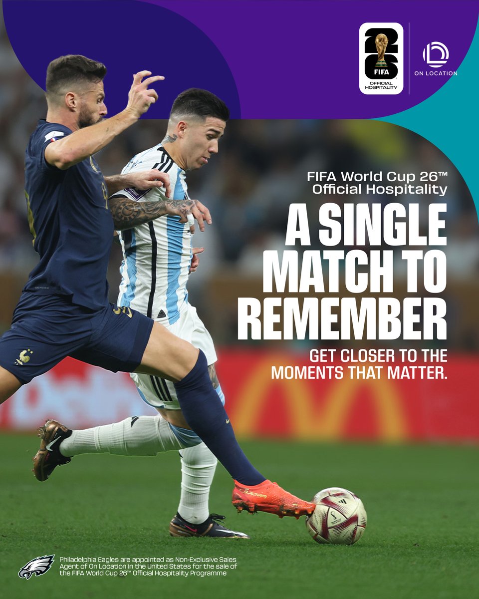 LFFStadium's tweet image. 🚨 ⚽ Don’t risk missing sports history ⚽ 🚨
Secure your place at the largest FIFA World Cup™ of all time with an official hospitality package! All packages include extraordinary seats, entertainment, exceptional service, elevated food and beverage, and more!
Don’t risk the…