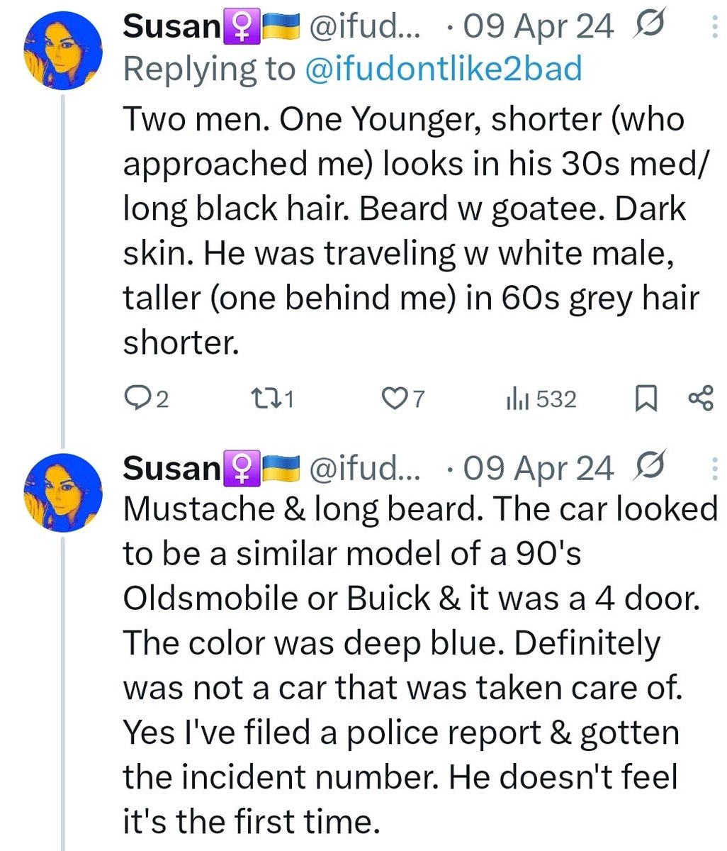 A little over a year ago, I was nearly abducted at Dollar Tree.  
Two men tried to lure me outside. It was low staffed. Crap cell signal. I stayed inside &amp; later filed a police report. 

Trust your gut. Predators use subtle tactics. Stay alert.

Og Post👇
x.com/ifudontlike2ba…