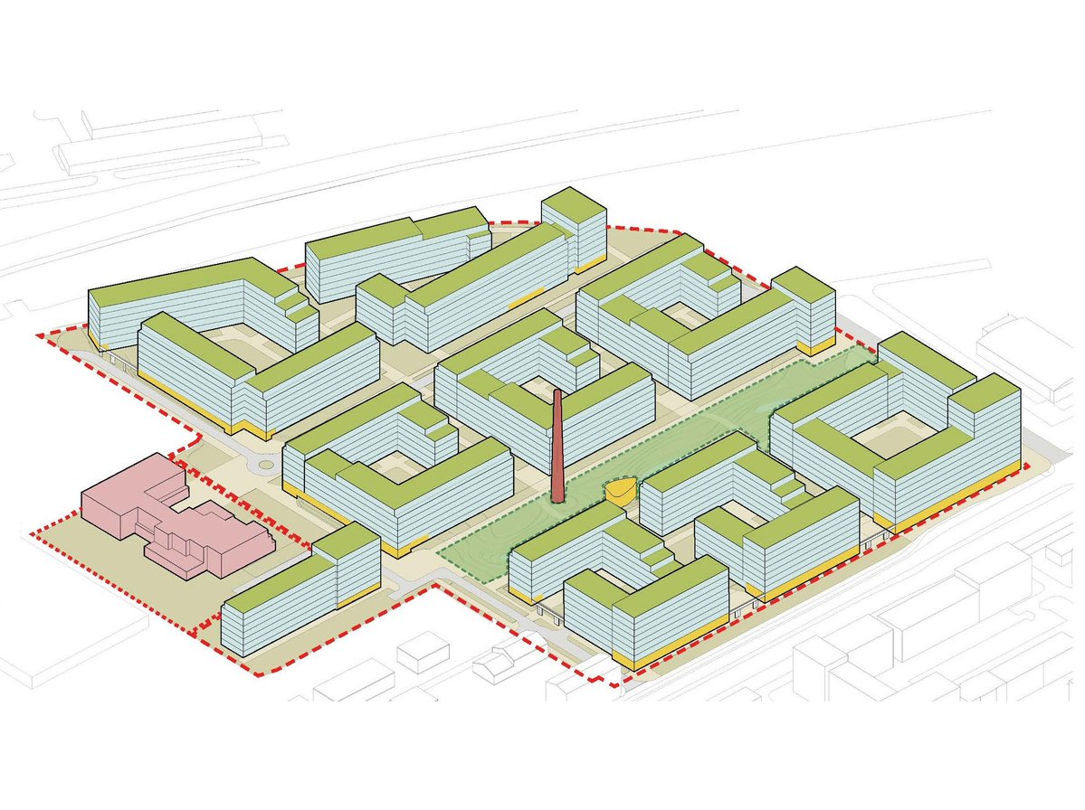 PZFD_'s tweet image. 🏫 Nowa szkoła, zielony skwer i sąsiedzka przestrzeń dla mieszkańców – tak zmienia się poprzemysłowy #Targówek.
W ramach projektu mieszkaniowego realizowanego przez Spectra Development, w sąsiedztwie ul. Radzymińskiej i Rajgrodzkiej, powstaną m.in. 🏫 publiczna…
