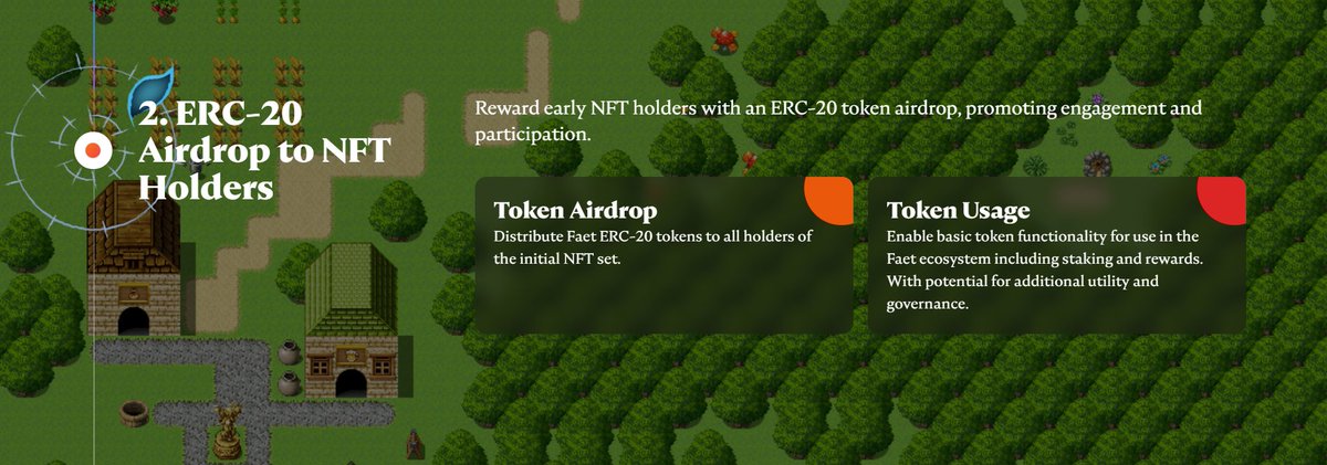 FAET is the first native ERC-20 token, with Staking, to airdrop on <a href="/LiskHQ/">Lisk</a>!

🥇 The Faet Founder Pass NFT will receive the first airdrop (only available <a href="/rarible/">Rarible</a>)  

⚖️Stake tokens to earn rewards. 

🎮 Join us as we continue to build the future of Web3 gaming.