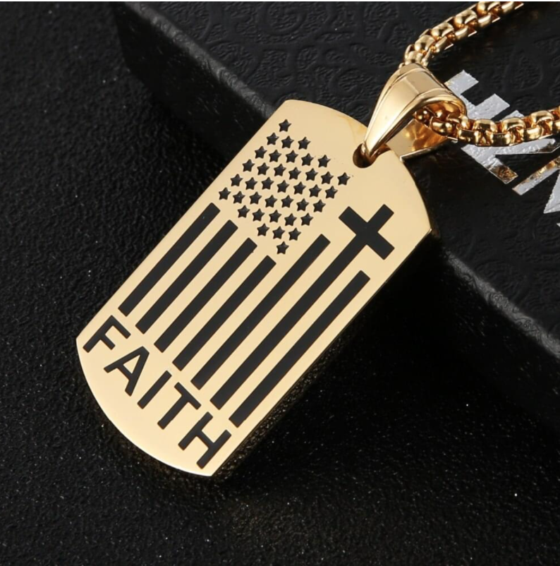 Free Faith Cross Necklace.

We stand at a crossroads.

Half of our country has gone insane and because of their lost faith in God and country, we all are suffering.

This is why we want to give out as many of these Cross necklaces for free as we can to real Patriots!

Claim yours