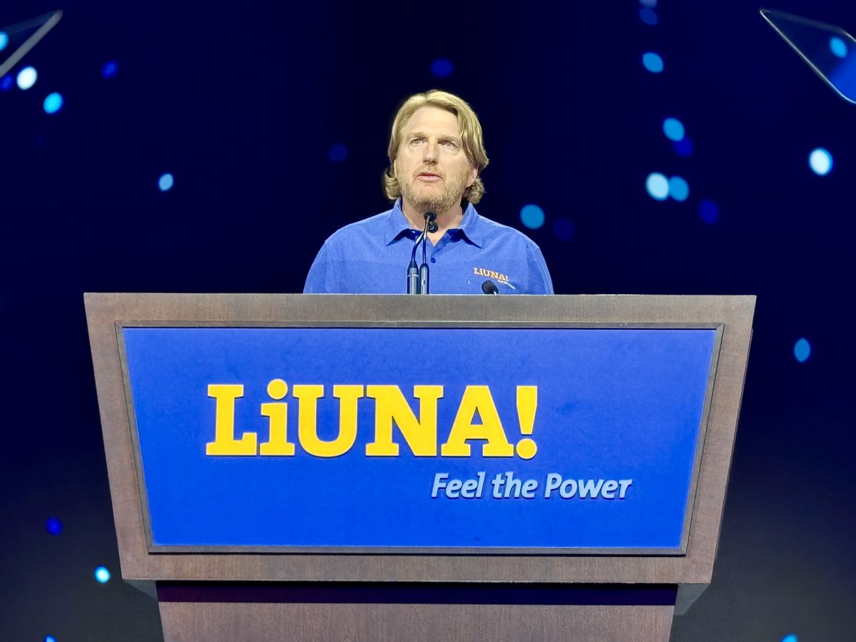 LiUNA! Canada (@liunacanada) on Twitter photo “This isn’t just a job or a career, it’s about changing lives. It is about making a difference every single day, across Canada and the US. This is why we are here. This is what we defend and this is why we fight”
LiUNA General President <a href="/GPBrentBooker/">@GPBrentBooker</a> “This isn’t just a job or a career, it’s about changing lives. It is about making a difference every single day, across Canada and the US. This is why we are here. This is what we defend and this is why we fight”
LiUNA General President <a href="/GPBrentBooker/">@GPBrentBooker</a>