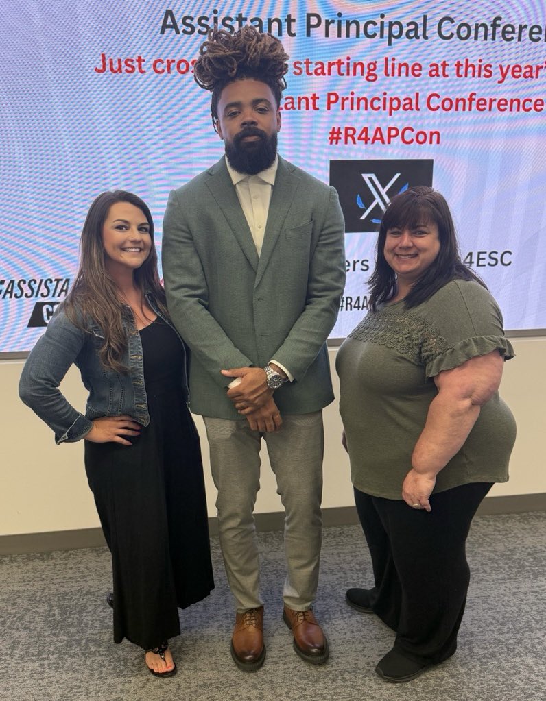 Courtney_lynn21's tweet image. @Aliefsneed We just crossed the starting line at this year’s Region 4 Assistant Principal’s Conference. #R4APCon