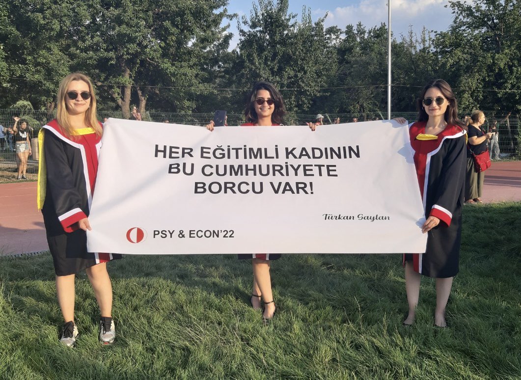 Bravo ODTÜ 

Aynen öyle: Her Türk kadınının Atatürk’e ve Cumhuriyete sonsuz borcu vardır!