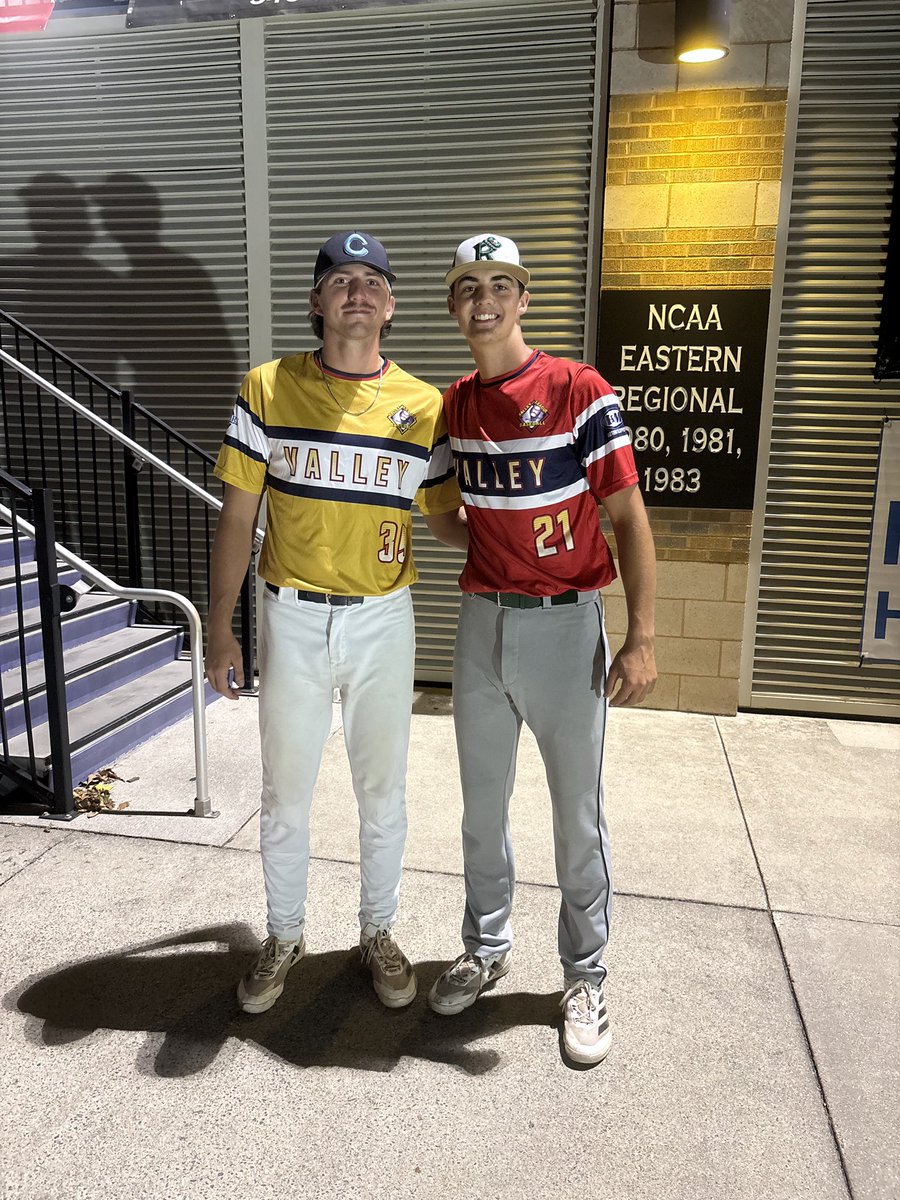 Congratulations to our guys Clayton Stewart and Owen Powell for being named Valley Baseball League All-Stars! 
#Humbabe
