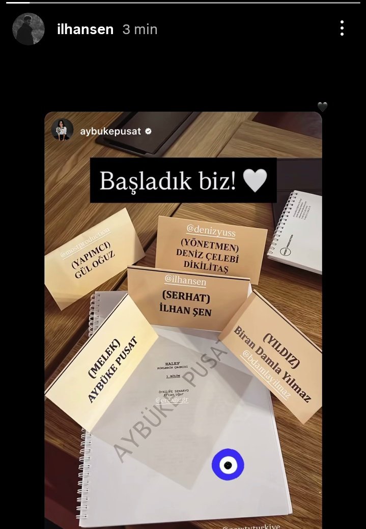 we’ve started 💥
and serhat is already stuck between two women, this is gonna be so fun 🤌🏻⚡

#ilhanşen • #halefköklerinçağrısı