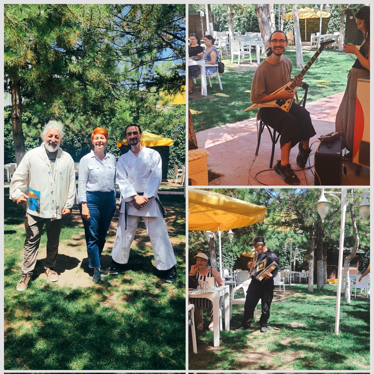 LOGOLAR
Tudas
Sosyal kooperatif
İlk Adım Müzik grubu
Gordion Tango Caz  Topluluğü
Uzat Elini Derneği

GELIN CANLAR BİR OLALIM temalı piknik organizasyonuna @necmettinturkoglu18 'nun davetiyle katılım sağladım. Sıcak ve samimi bu ortam için emeği geçen herkese teşekkür ederim.