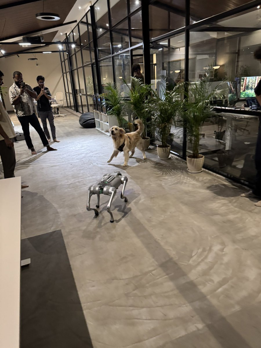 sowmay_jain's tweet image. biology vs mechanics!

we are entering a scary yet exciting era.

not sure if we are biologically tuned up for what’s coming.

insane experiments underway at @heliumrobotics