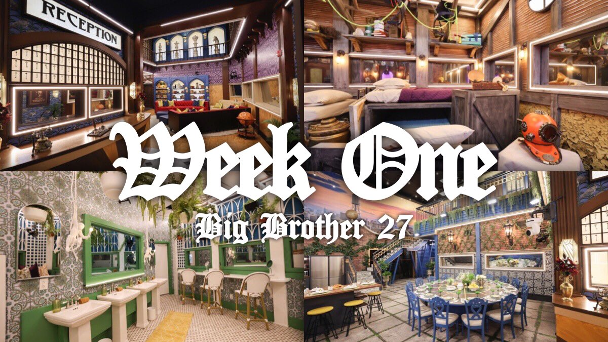 itsbbplus's tweet image. 🚨 | Big Brother 27: Current Week 1 Standings

🔍 Head of House - Vince
🔍 Have Nots - Rachel, Will, Ava, Zach
🔍 Immunity - Rachel
🔍 Nominations - Amy, Ashley &amp;amp; Zae
🔍 Secret Accomplice - Amy
🔍 VETO Winner - Ashley 

#BB27 #BigBrother