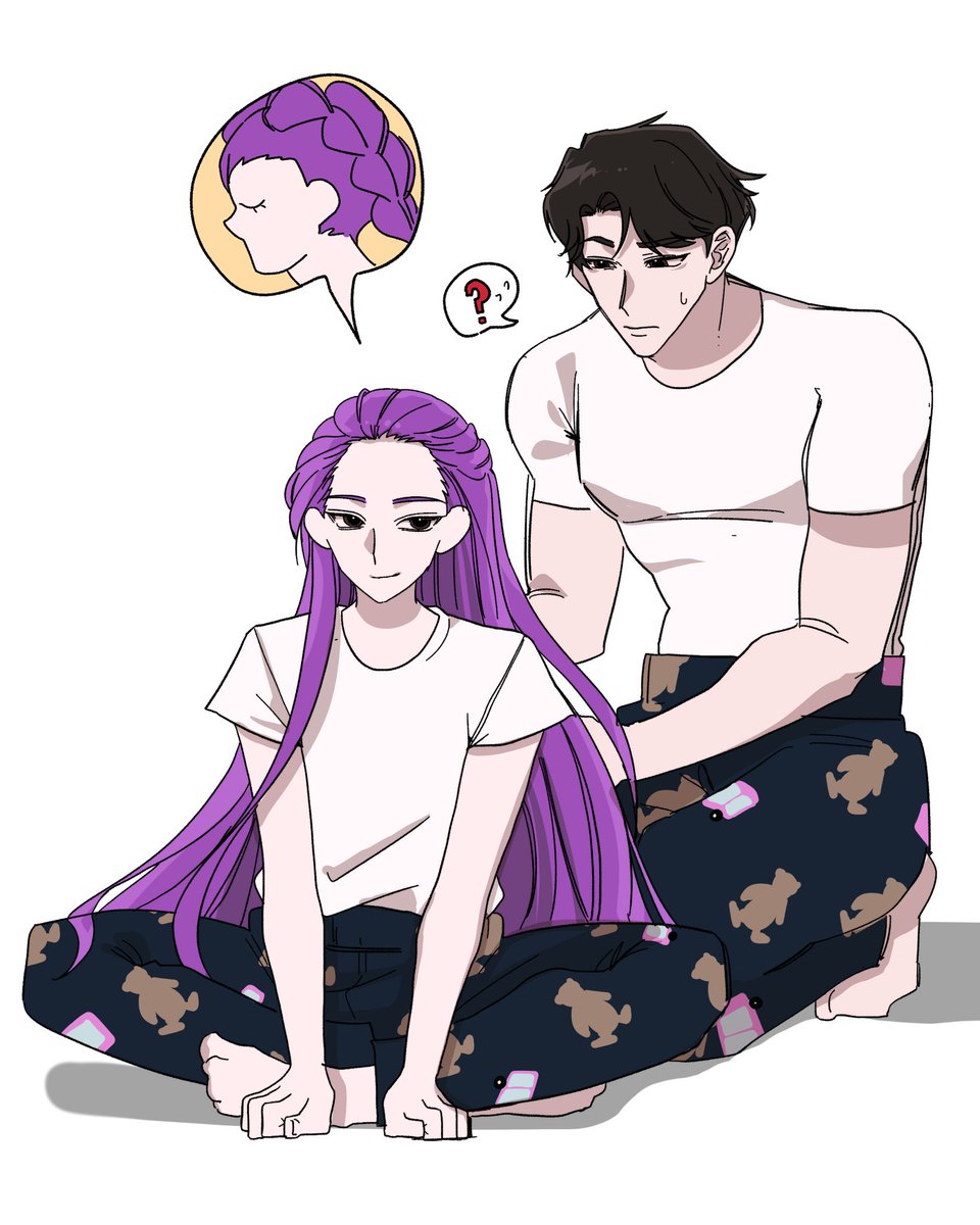 #KPOPDEMONHUNTERS 
#rujinu

어떻게 땋는걸까