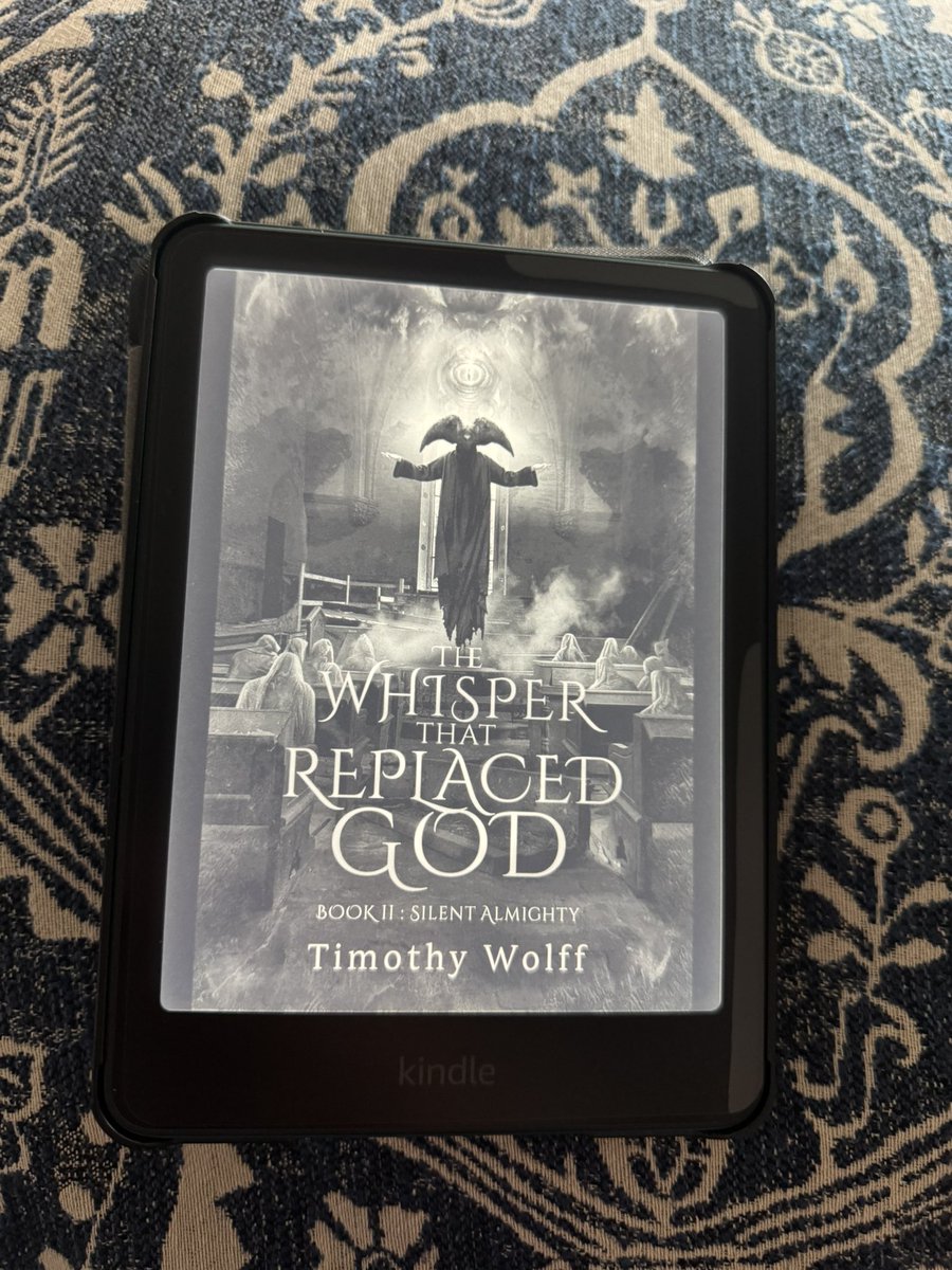 RowdyPlayer1's tweet image. Oh how I’ve missed Lord Mute and his humor!! Time to start The Whisper that Replaced God Book 2 by @TimWolffAuthor.