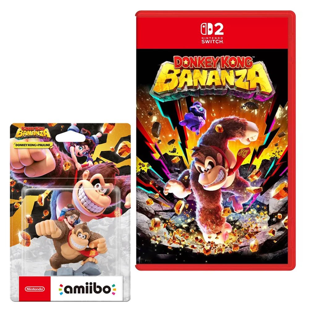 VGP Giveaway Time!

Repost, Like this tweet and Follow VGP for a chance to win a physical copy of Donkey Kong Bananza Nintendo Switch 2 and Donkey Kong &amp; Pauline Amiibo!

Winner will be announced on Thursday July 31, 2025.
