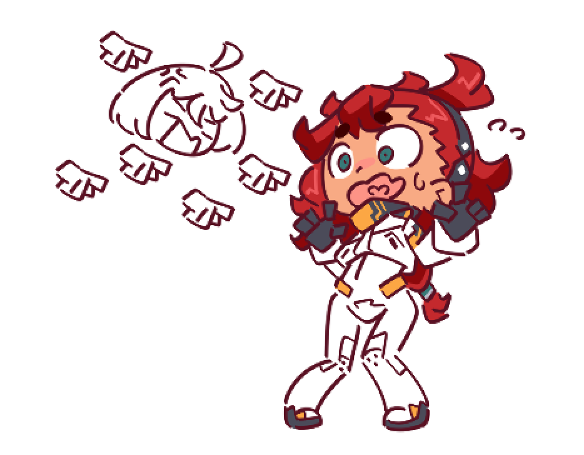 슬레타 혼내는 미오리네
왜 혼나는지는 여러분의 상상에