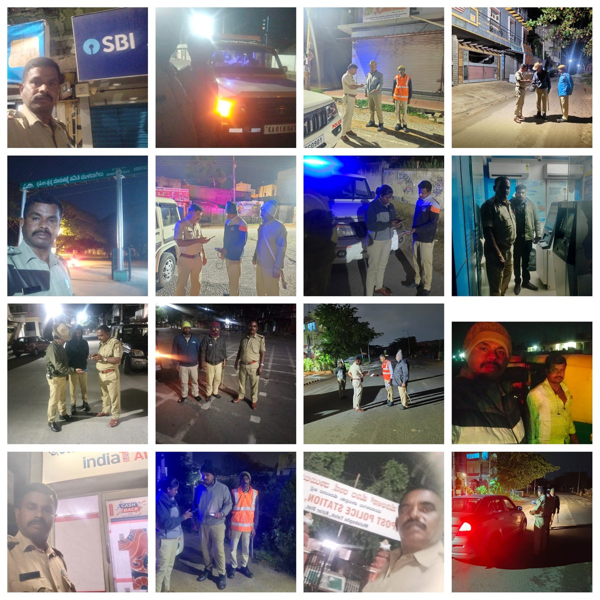 SP KOLAR (@kolarpolice) on Twitter photo ಕೋಲಾರ ಜಿಲ್ಲಾ ಪೊಲೀಸ್ ವತಿಯಿಂದ ಪ್ರತಿ ದಿನ ಅಧಿಕಾರಿ ಸಿಬ್ಬಂದಿಗಳು ಅಪರಾಧ ತಡೆಯುವ ನಿಟ್ಟಿನಲ್ಲಿಕರ್ತವ್ಯದೊಂದಿಗೆ ನಗರದಲ್ಲಿ ರಾತ್ರಿ ವಿಷೇಶ ಗಸ್ತು ಕರ್ತವ್ಯವನ್ನು ಕೈಗೊಂಡು ಪ್ರಮುಖ ಸಾರ್ವಜನಿಕ ಸ್ಥಳಗಲಾದ ದೇವಸ್ಥಾನ, ಮಸೀದಿ, ಬಸ್ ನಿಲ್ದಾಣ, ಲಾಡ್ಜ್ ಗಳಿಗೆ ಭೇಟಿ ನೀಡಿ ಹಾಗೂ ಸಂಶಯಾಸ್ಪದ ವ್ಯಕ್ತಿಗಳನ್ನು ಮತ್ತು ATM, ಮತ್ತು ಕೋಲಾರ ಜಿಲ್ಲಾ ಪೊಲೀಸ್ ವತಿಯಿಂದ ಪ್ರತಿ ದಿನ ಅಧಿಕಾರಿ ಸಿಬ್ಬಂದಿಗಳು ಅಪರಾಧ ತಡೆಯುವ ನಿಟ್ಟಿನಲ್ಲಿಕರ್ತವ್ಯದೊಂದಿಗೆ ನಗರದಲ್ಲಿ ರಾತ್ರಿ ವಿಷೇಶ ಗಸ್ತು ಕರ್ತವ್ಯವನ್ನು ಕೈಗೊಂಡು ಪ್ರಮುಖ ಸಾರ್ವಜನಿಕ ಸ್ಥಳಗಲಾದ ದೇವಸ್ಥಾನ, ಮಸೀದಿ, ಬಸ್ ನಿಲ್ದಾಣ, ಲಾಡ್ಜ್ ಗಳಿಗೆ ಭೇಟಿ ನೀಡಿ ಹಾಗೂ ಸಂಶಯಾಸ್ಪದ ವ್ಯಕ್ತಿಗಳನ್ನು ಮತ್ತು ATM, ಮತ್ತು