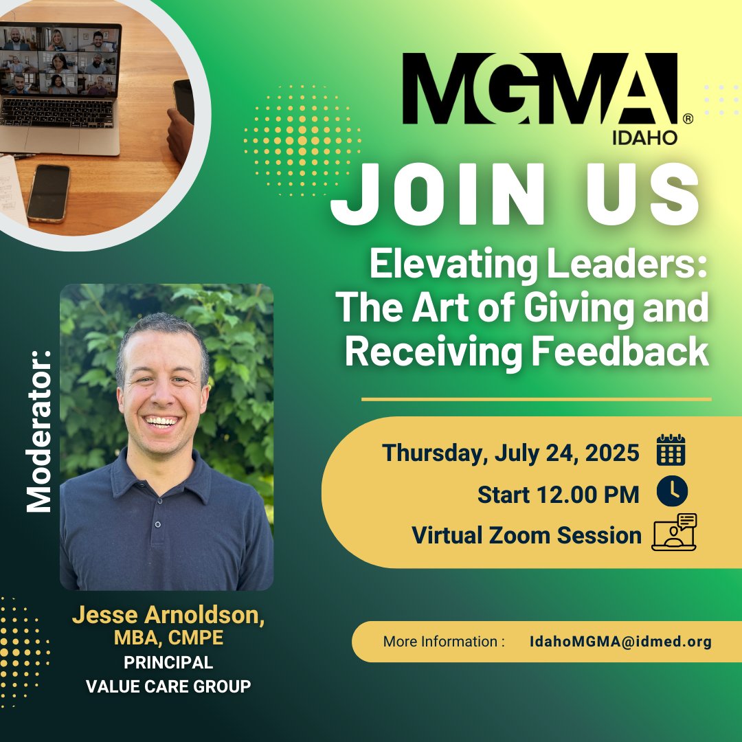 💻Idaho MGMA Education Session - Thursday, July 24 - mailchi.mp/f97b01c41260/h…