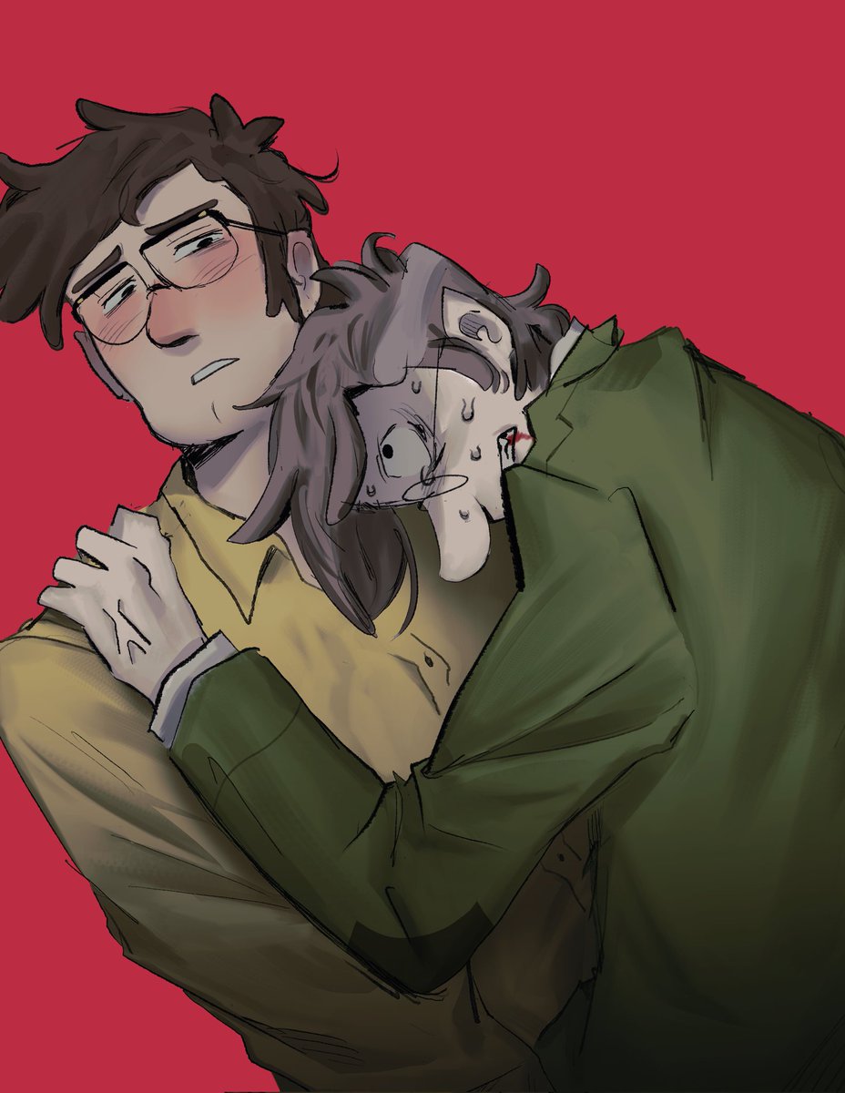deeznuts_ph1l's tweet image. ⚠️ blood
Vampire fiddauthor but Fiddleford is too scared to drink Ford's blood🥀
#fiddauthor #FiddlefordMcGucket #StanfordPines