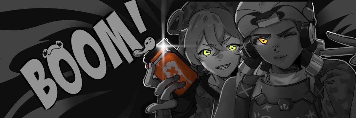 T41610's tweet photo. ヘッダーも描いてもらった！ウヒォ〜 https://t.co/gGISQEjgLg