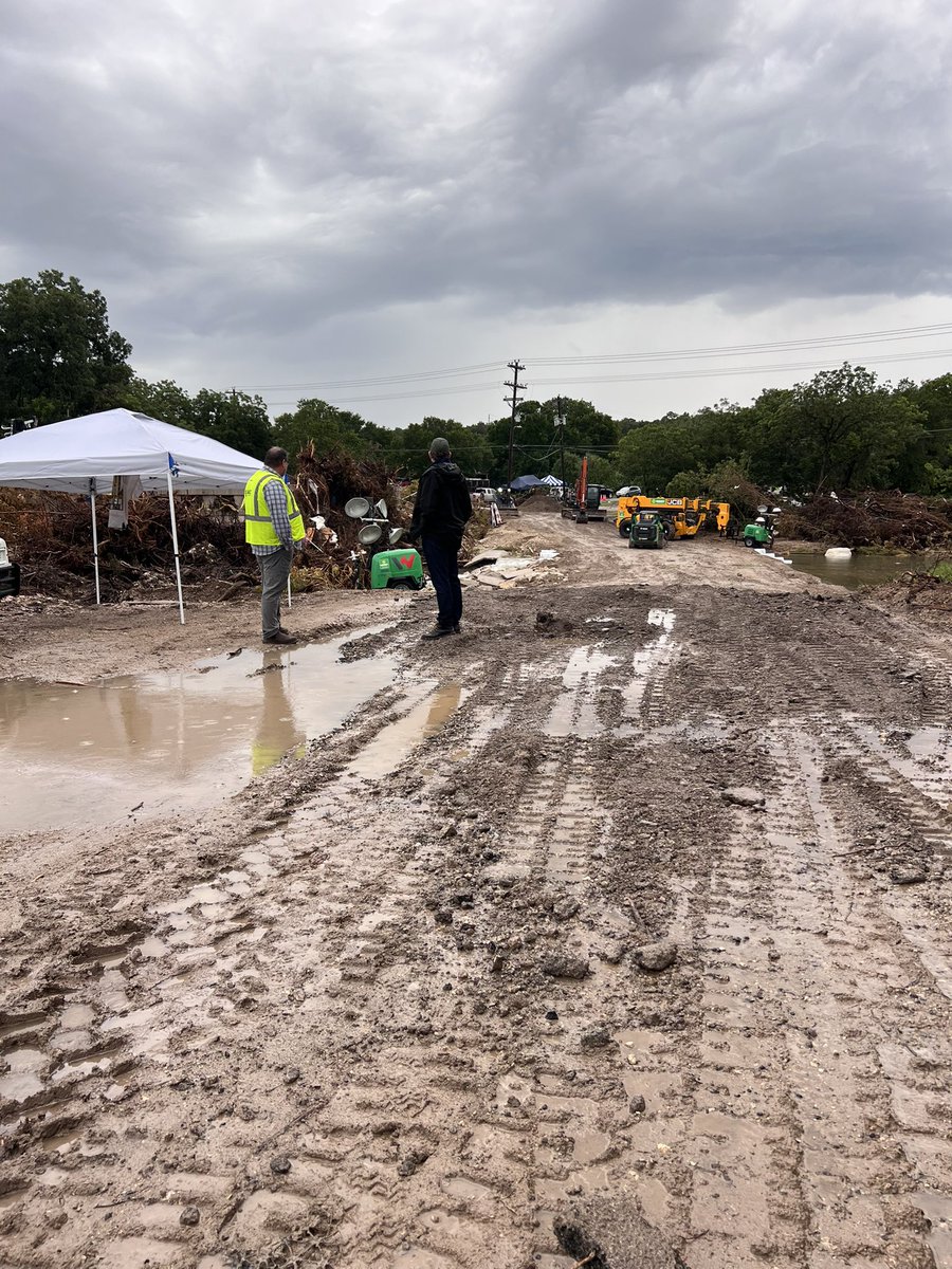 TravisCoJudge's tweet image. The new low water crossing at Big Sandy Creek is now OPEN!
We are grateful for the team that worked through the rain to restore safe crossing access for the neighbors impacted.