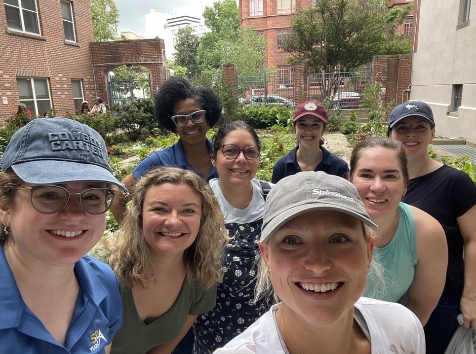 AdvaMed (@advamedupdate) on Twitter photo AdvaMed team members recently volunteered at <a href="/NStreetVillage/">N Street Village</a>, an organization providing vital services to women in the Washington, D.C., community, by helping maintain their community courtyard garden.
Thank you to our incredible team for your commitment to giving back! AdvaMed team members recently volunteered at <a href="/NStreetVillage/">N Street Village</a>, an organization providing vital services to women in the Washington, D.C., community, by helping maintain their community courtyard garden.
Thank you to our incredible team for your commitment to giving back!