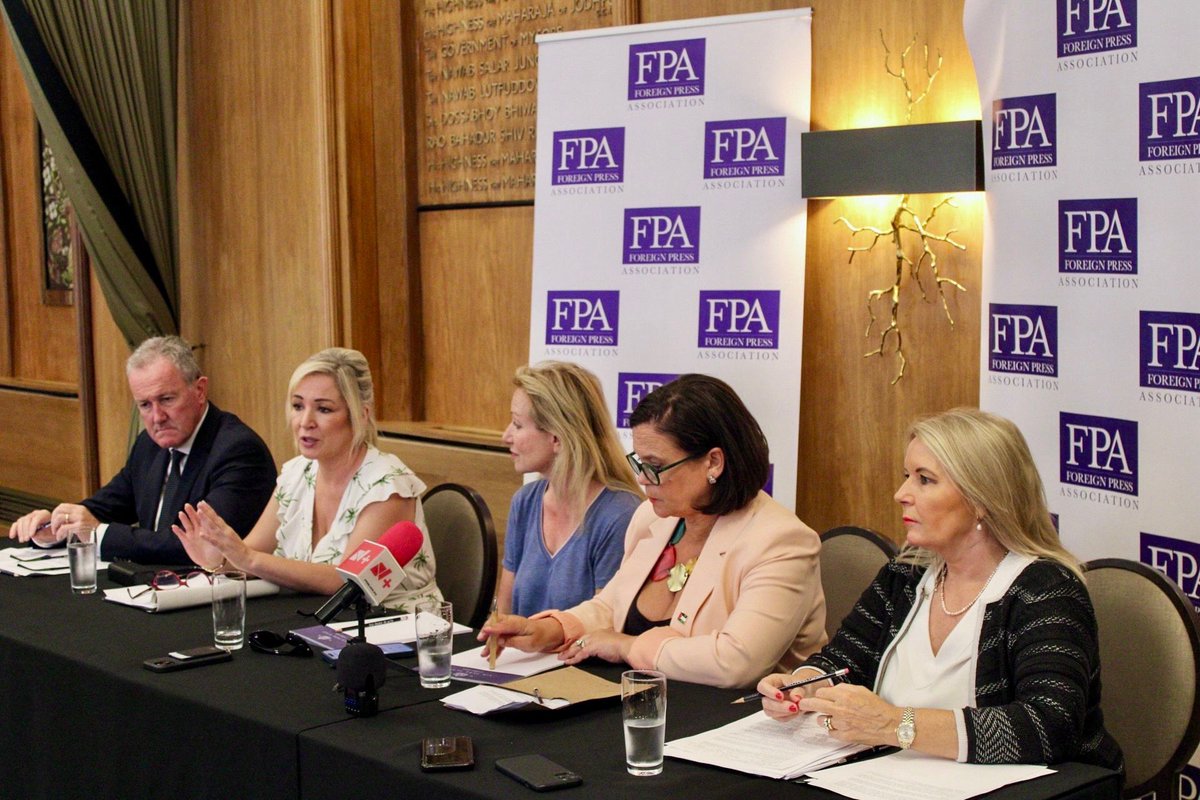 moneillsf's tweet image. Today in Westminster, the Sinn Féin leadership hosted the international diplomatic community on the growing momentum for Irish reunification underway in Ireland.
There are huge opportunities ahead to build a new and better future for workers, families and communities, working…