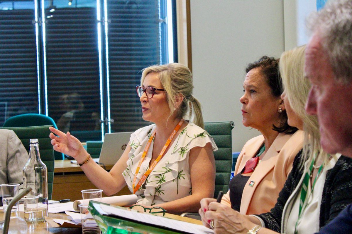 moneillsf's tweet image. Today in Westminster, the Sinn Féin leadership hosted the international diplomatic community on the growing momentum for Irish reunification underway in Ireland.
There are huge opportunities ahead to build a new and better future for workers, families and communities, working…