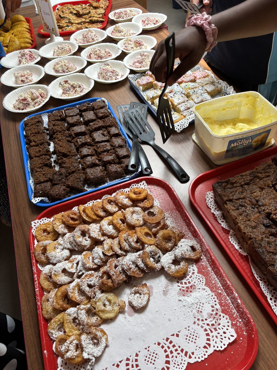 Last up for culture day is our amazing food tasting from cuisines around the world. Lots of hard work has gone into making these delicious dishes #integrity #excellence #ambition