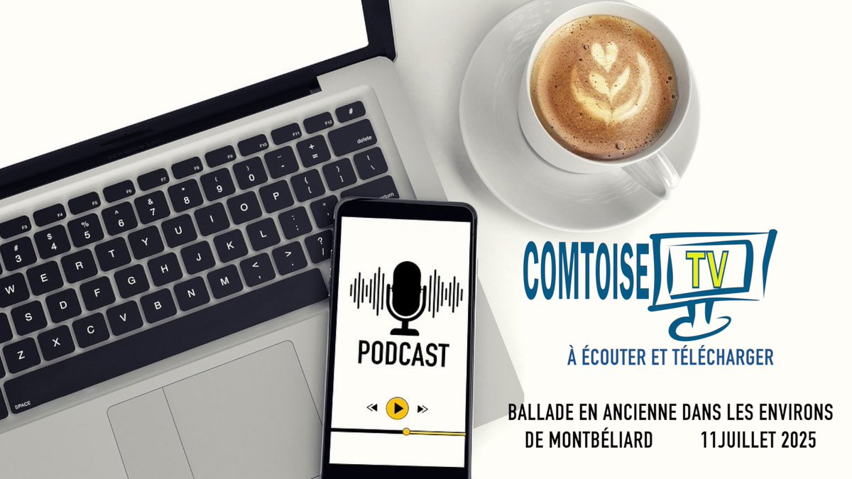 Très souvent avec Comtoise TV, cela se regarde  et quelquefois cela peut s'écouter aussi, pourquoi pas !, On vous laisse faire votre choix
La ballade en ancienne autour de Montbéliard à retrouver et télécharger dans la rubrique Podcast de Comtoise TV
webtvnordcomtoise.fr/wordpress/?pag…