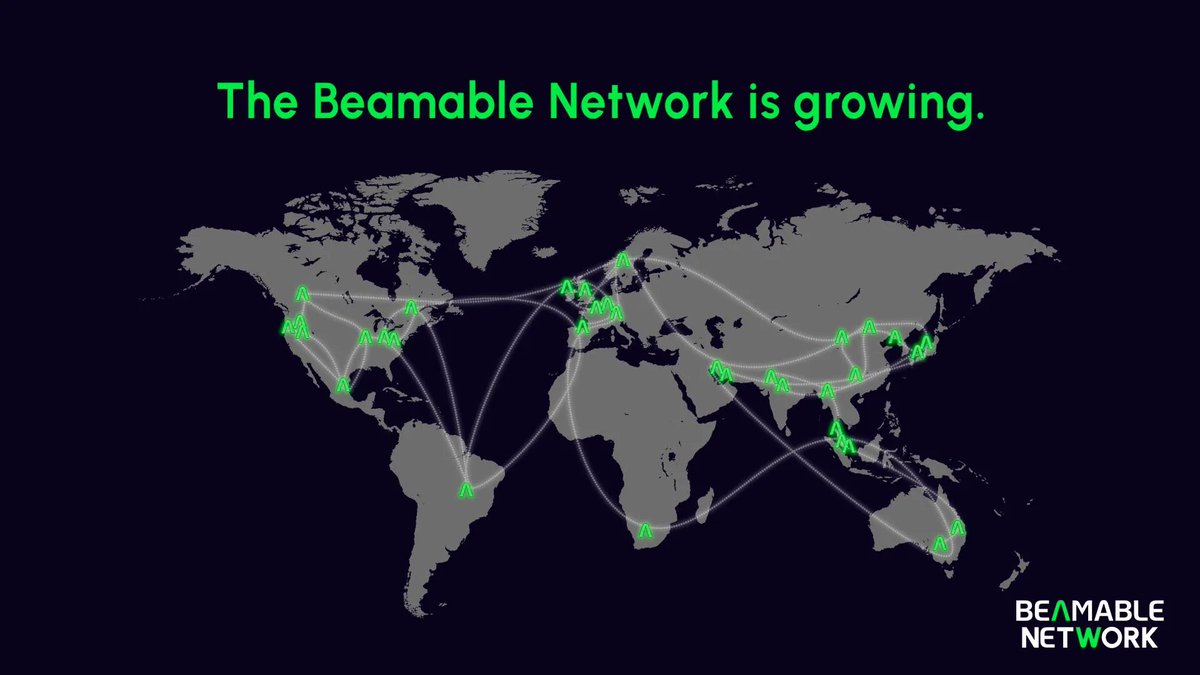 We help studios scale their games.
Now it’s our turn to scale the network.

The Beamable Network is about to become a force to be reckoned with, on a global scale.

The question is, will you be a part of it?