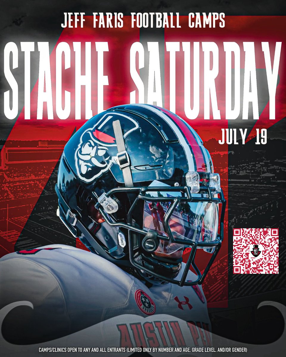 🍿 Last camp opportunity… Sign up ASAP (using the QR code) &amp; showcase your skills! Can’t wait to see you guys! 
Let’s Go Peay 🎩