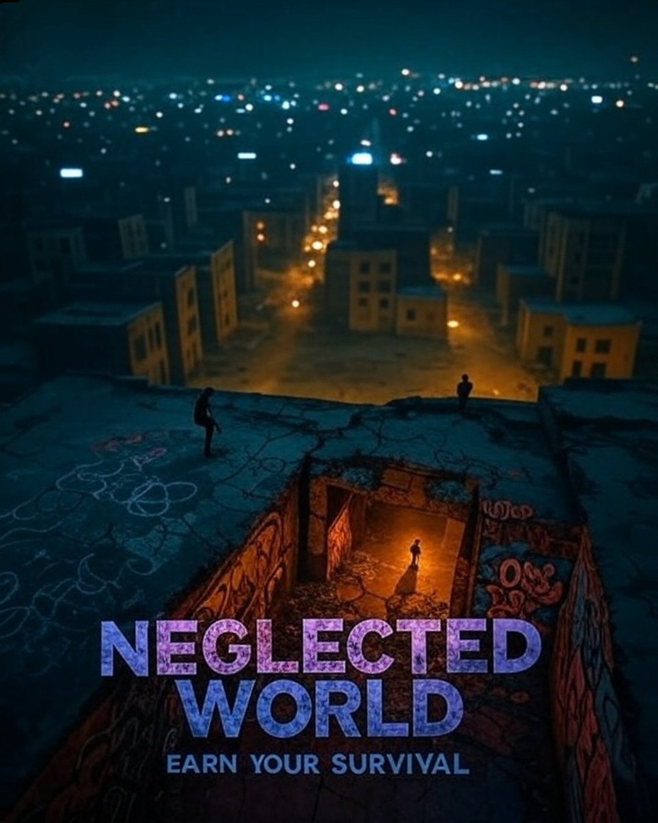 NeglectedLabs's tweet image. 🌆 Welcome to Neglected World — a gritty, post-revolution RPG where survival isn’t handed to you. Scavenge war-torn ruins, navigate ghost-tech, and forge alliances under a shattered skyline. This is no power fantasy. It’s about earning every step through a city that’s alive,…