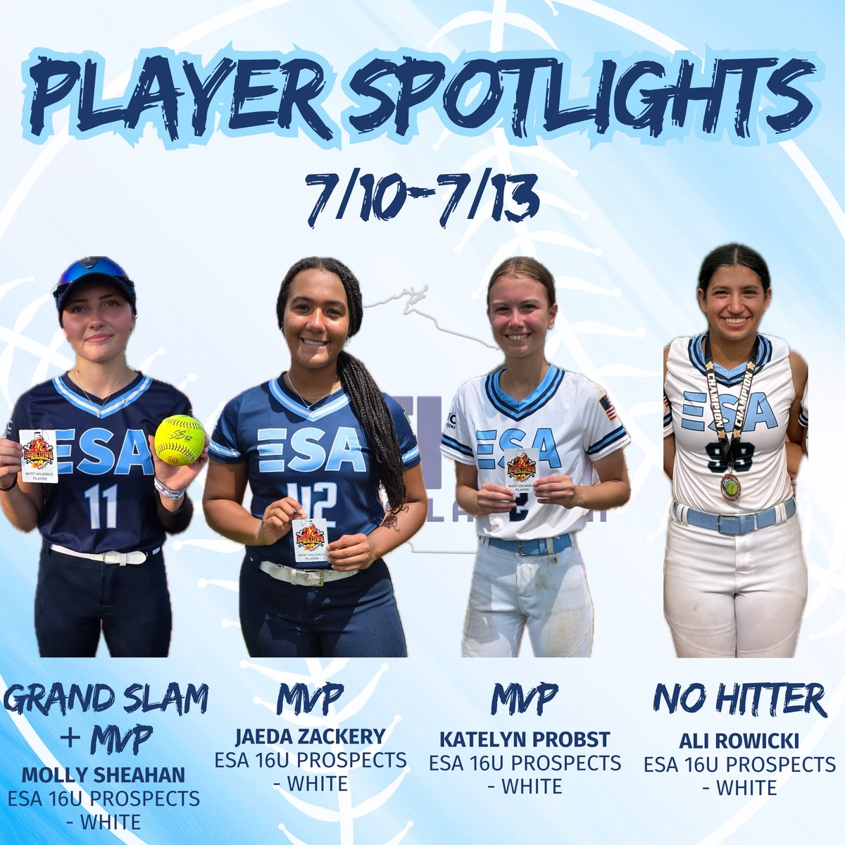 EthicAcademy's tweet photo. S/O to our ESA players for their standout performances this weekend! Keep up the hard work ladies!! 💪🔥 https://t.co/IkcOzM5XP8