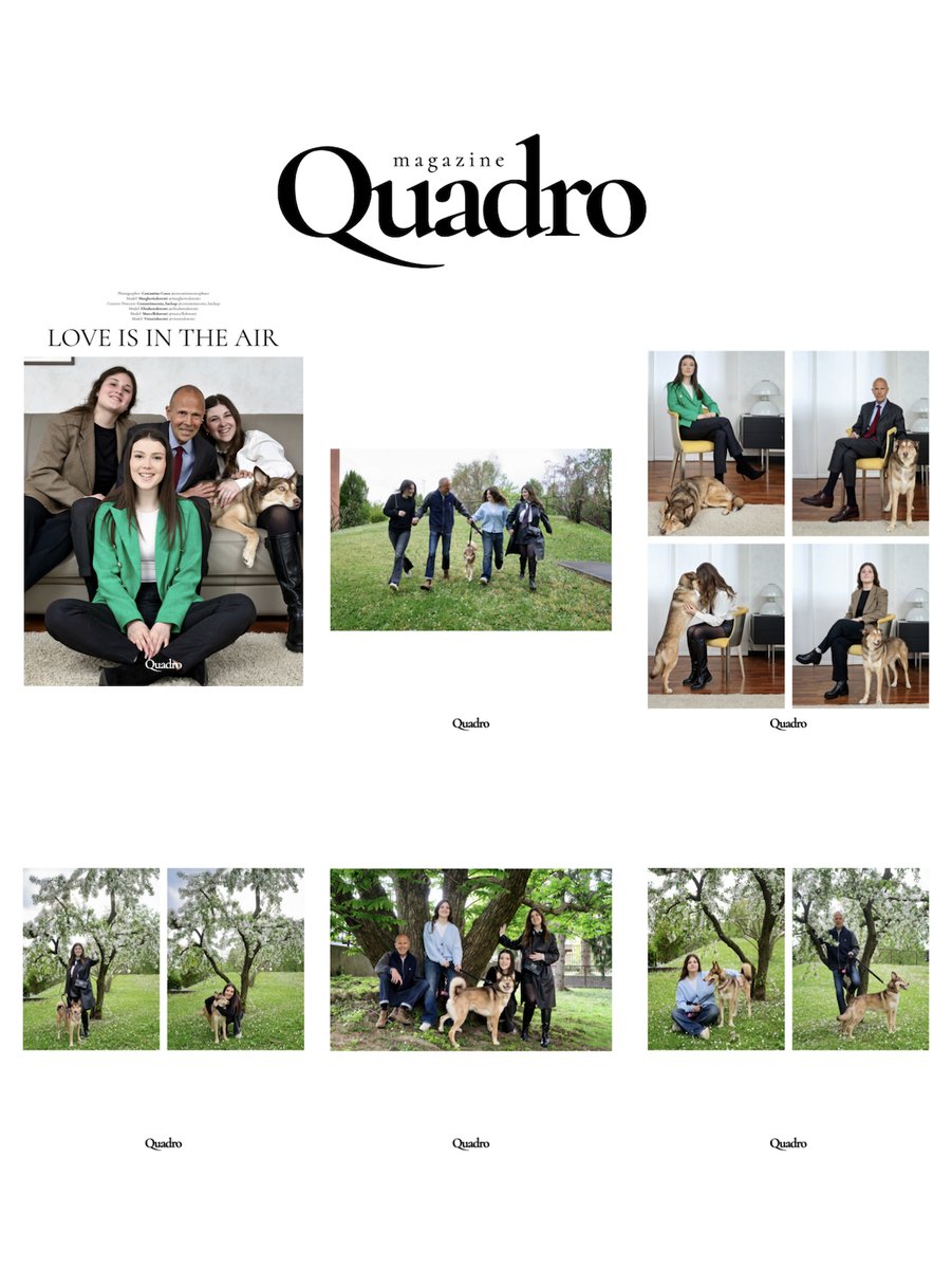 CostantinoCos11's tweet photo. “Tutti per uno, Uno per tutti”

La perfetta sintesi di un ritratto fotografico di gruppo

Potete trovare l'intero articolo a questo link:

https://t.co/G5kqKVKifF

#monza #portrait #editorial #quadromagazine #cani #dogphotography #petphotography #ritrattidifamiglia https://t.co/tErB6jBc8Q