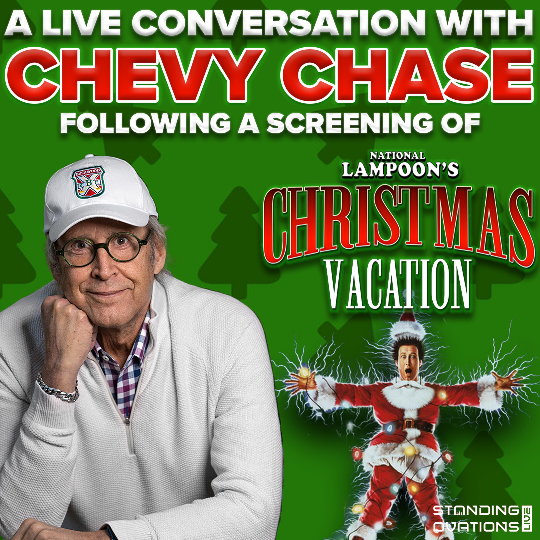 JUST ANNOUNCED! Join us for an evening of holiday cheer as we celebrate the timeless classic, National Lampoon's Christmas Vacation, with a screening followed by a live conversation and Q&amp;A with Chevy Chase, and his wife Jayni. Dec 16 at Bass Concert Hall. On sale Fri at 10 am.