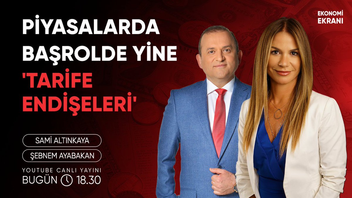 Ekonomi Ekranı (@ekonomiekrani) on Twitter photo Piyasalarda Tekrar Başrolde 'Tarife Endişeleri' | <a href="/UysalEbnem/">şebnem uysal</a> <a href="/samialtinkaya/">Sami Altınkaya</a> <a href="/neo_portfoy/">Neo Portföy</a> | Ekonomi Ekranı
Link: youtube.com/live/PgMWr16tv…
#dolartl #bist100 #xu100 #borsa #endeks Piyasalarda Tekrar Başrolde 'Tarife Endişeleri' | <a href="/UysalEbnem/">şebnem uysal</a> <a href="/samialtinkaya/">Sami Altınkaya</a> <a href="/neo_portfoy/">Neo Portföy</a> | Ekonomi Ekranı
Link: youtube.com/live/PgMWr16tv…
#dolartl #bist100 #xu100 #borsa #endeks