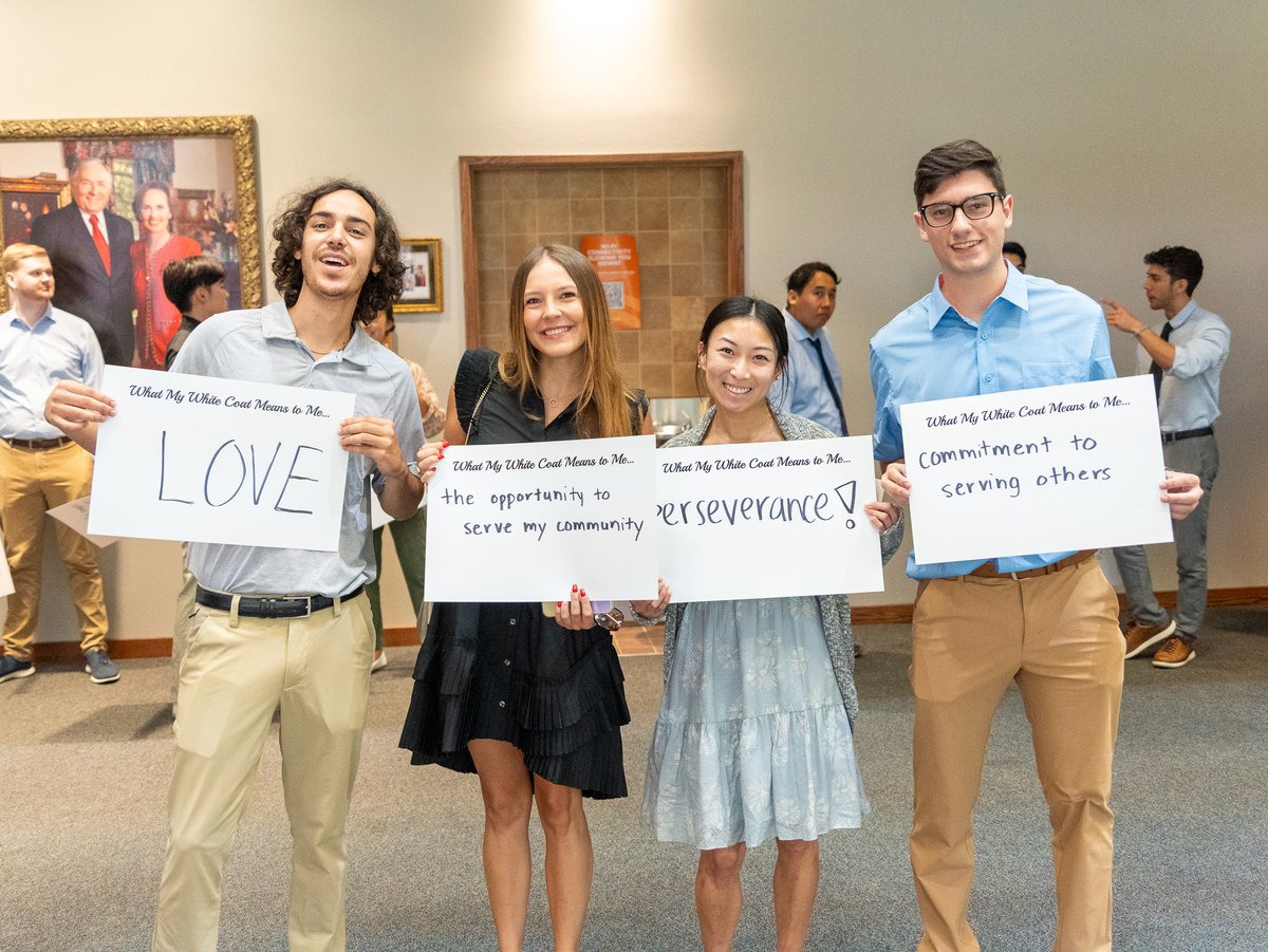 TheLongSOM's tweet image. The Long School of Medicine White Coat Ceremony is almost here! We can't wait to share this milestone moment with the class of 2029. Tap the link for event details: bit.ly/468ylFZ
#UTSanAntonioWhiteCoat #FutureHealthLeaders