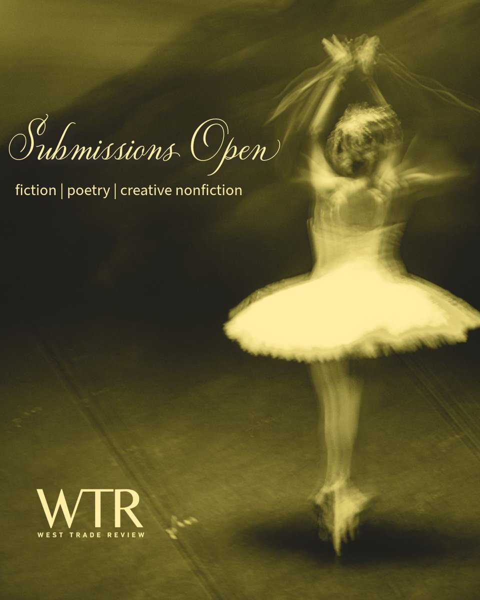 Submissions are open. Send us your best short fiction, poetry, and creative nonfiction.

Before submitting, please review our guidelines at the link below:

buff.ly/eXPypLj

#writingcommunity
