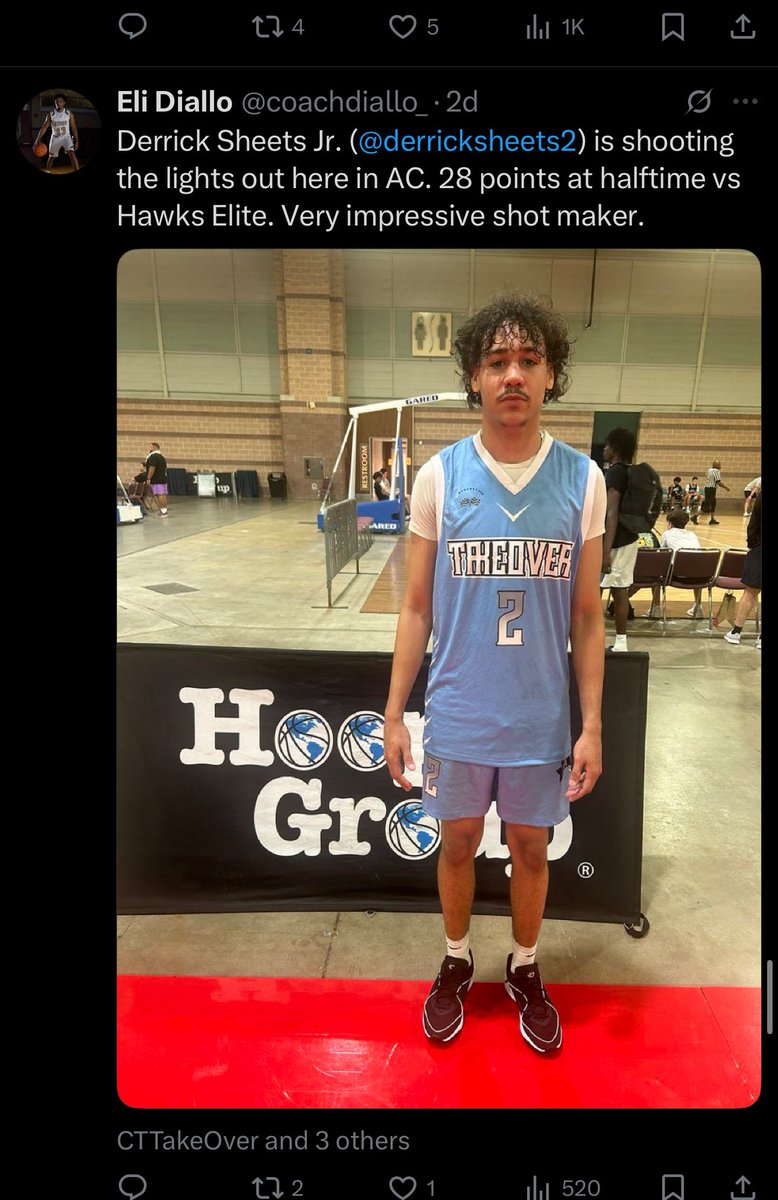 cttakeover's tweet image. don’t think many SG had the week our guy class of 26’ @derricksheets2 had 6 out of 8 games 🎯
38 10 3s
18 4 3s
25 6 3s
40 10 3s
28 7 3s
35 9 3s
@Drewherer14 @will_louis0 @HoopGroupAL @HoopGroupEamonn @HGSL_HoopGroup @TheHoopGroup @RecruitTheBronx @NERRHoops @PrepHoops