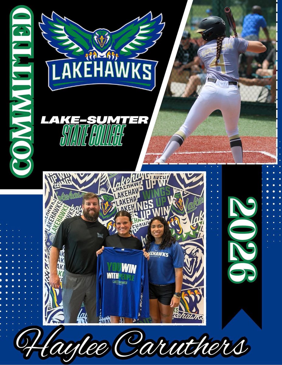 GJSoftball's tweet photo. Congratulations to Haylee on her commitment to @LakehawkSB great job https://t.co/2w6GvueGdu