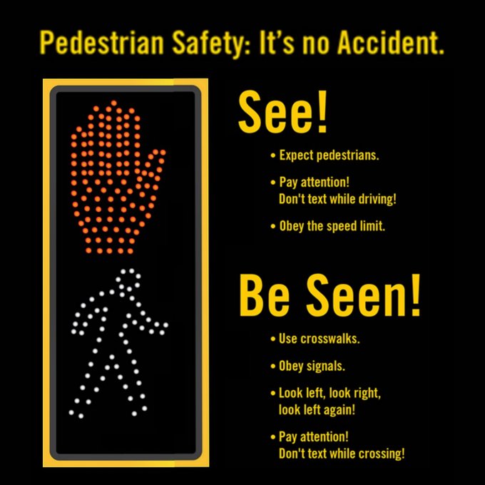 Stay Safe on the Streets: See and Be Seen! 🛑🫸🚗