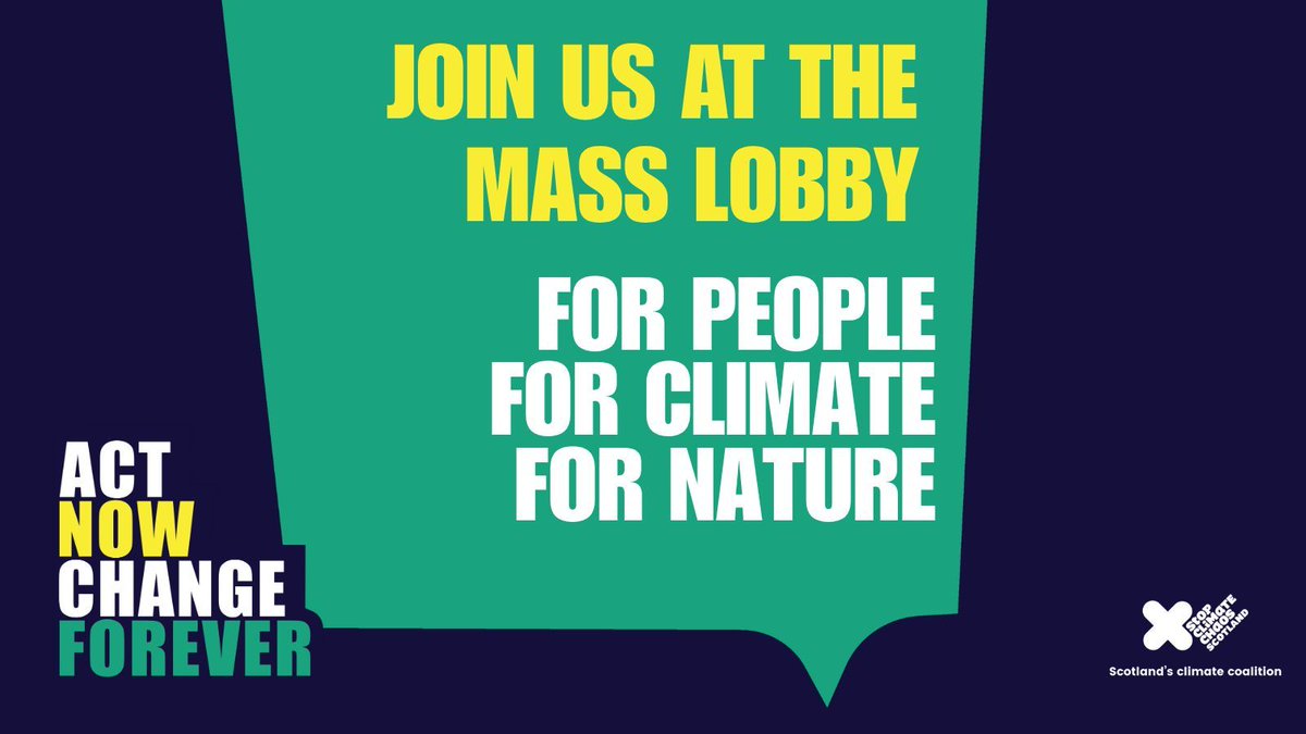 sccscot's tweet image. People from across Scotland will meet their MSPs at Holyrood on Thurs 18 Sept to call for urgent, fair climate action. This is a critical moment, with a new Climate Change Plan is coming, and an election next year. Will you join them? 💚

📝 Sign up: bit.ly/44TiTfB…