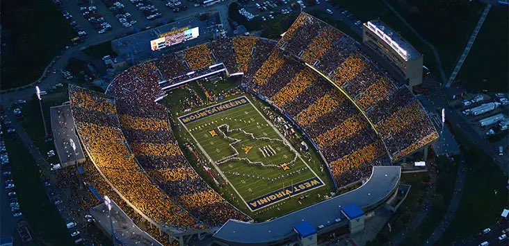 Stadiums of the Big 12

School: West Virginia 🏔️
Stadium Name: Milan Puskar Stadium
Capacity: 60,000

Does West Virginia have the best stadium in the Big 12?