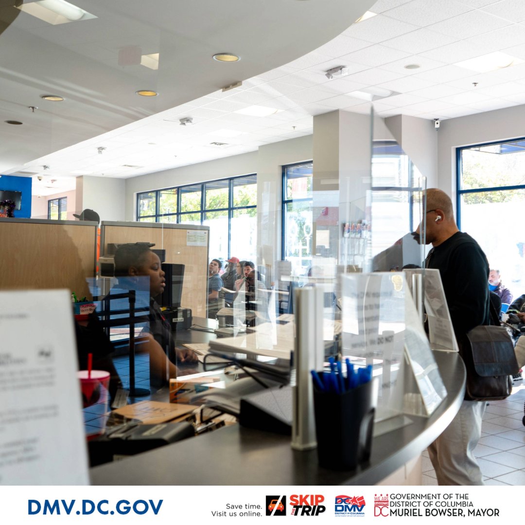 dcdmv's tweet image. Although the DC DMV Service Centers are closed on Mondays, there's still a long list of things you can accomplish from the comfort of your own home! 📲 💻 #SkipTheTrip and visit us on your schedule. Find out more: dmv.dc.gov/service/dc-dmv…