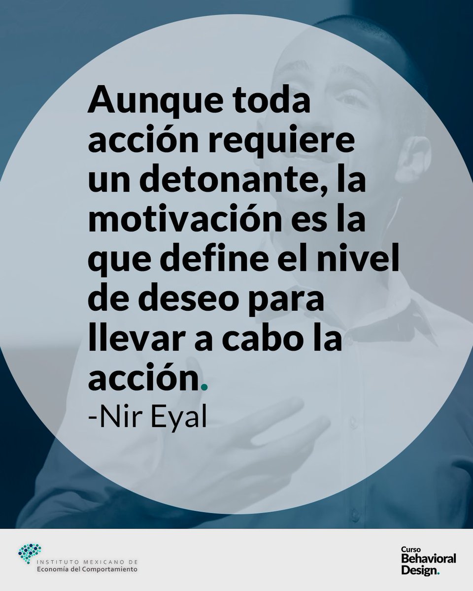 ecomportamiento's tweet image. 🔁 Nir Eyal es una de las voces más influyentes en el diseño de productos que capturan nuestra atención.

🧠 Con un enfoque en la intersección entre tecnología y psicología, Nir plantea preguntas clave sobre ética, diseño y bienestar digital.

#NirEyal #BehavioralDesign