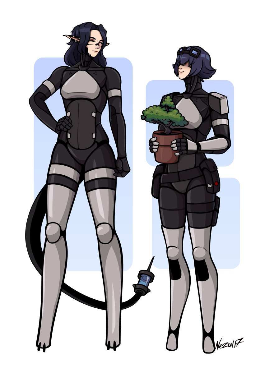 Nezu117's tweet image. BON & KEIRAN
Commission for @Pi_Apocalypse
#SIGNALIS #SIGNALISfanart #SIGNALISOC