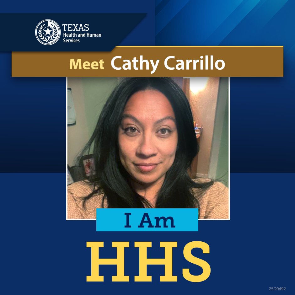 TexasHHSC's tweet image. Say Hello to Cathy, a Texas Works Advisor with 9 years of service with HHSC!
Cathy helps families in Texas understand and gain access to the resources and benefits they need.
Learn more about Access and Eligibility Services jobs at HHS: bit.ly/3QHWx8f