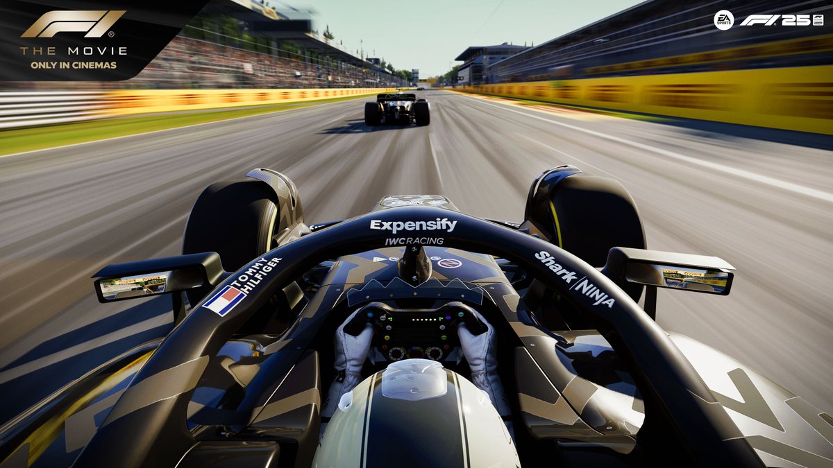 EASPORTSF1's tweet image. APXGP has found its team: Sonny Hayes & Joshua Pearce.
The racer-for-hire & the hotshot rookie team up to bring APXGP to their first podium.
Drive as both in #F125, and experience the epic moments from #F1TheMovie, out now.