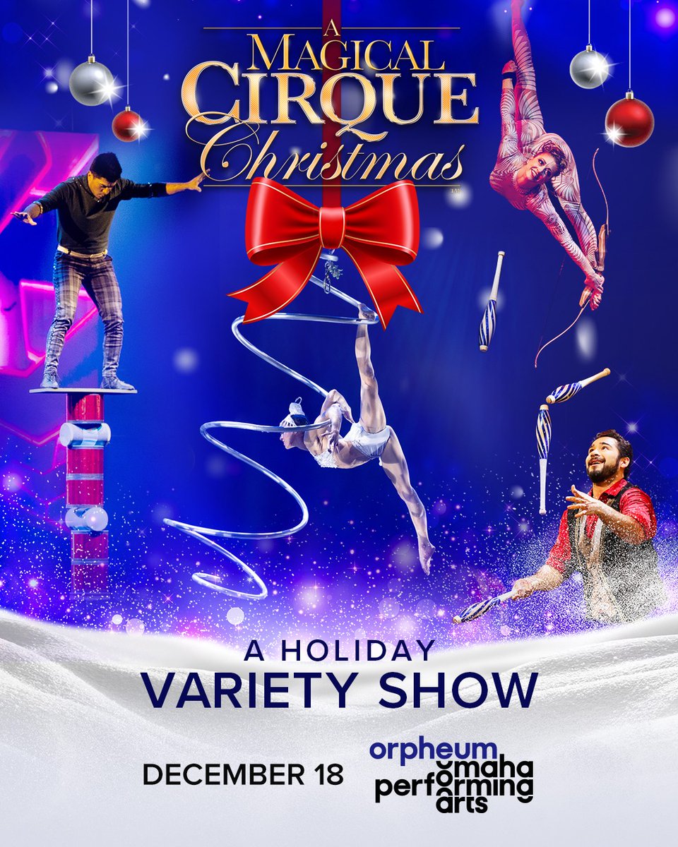 operformingarts (@operformingarts) on Twitter photo JUST ANNOUNCED π π
<a href="/cirquechristmas/">A Magical Cirque Christmas</a> is coming to the Orpheum Theater on Dec. 18 π
π« Tickets start at $38.50 and go on sale this Fri. July 18 at 10 AM at bit.ly/4lpeeI6 JUST ANNOUNCED π π
<a href="/cirquechristmas/">A Magical Cirque Christmas</a> is coming to the Orpheum Theater on Dec. 18 π
π« Tickets start at $38.50 and go on sale this Fri. July 18 at 10 AM at bit.ly/4lpeeI6