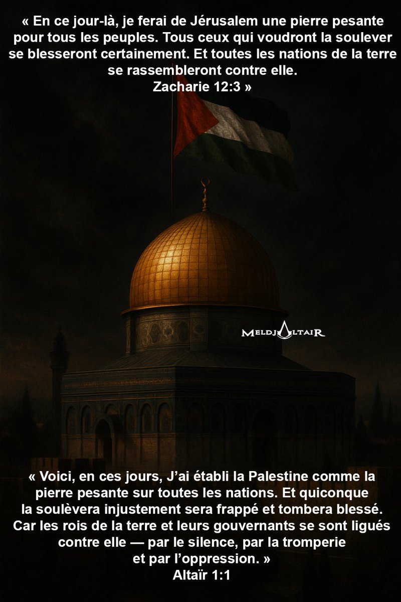 MeldjaAltair04's tweet image. Le massacre des Palestiniens est un crime collectif. L’occupant tue, les gouvernements financent, le monde détourne les yeux.
#Gaza brûle, la #Palestine saigne. Les gouvernements complices signent, arment et soutiennent.
#palestine_genocide #GazaGenocide #Israel_Enemy_of_Humanity