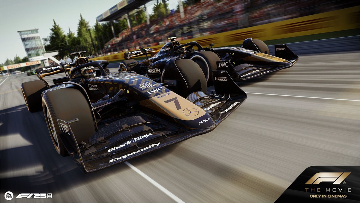 EASPORTSF1's tweet image. APXGP has found its team: Sonny Hayes & Joshua Pearce.
The racer-for-hire & the hotshot rookie team up to bring APXGP to their first podium.
Drive as both in #F125, and experience the epic moments from #F1TheMovie, out now.