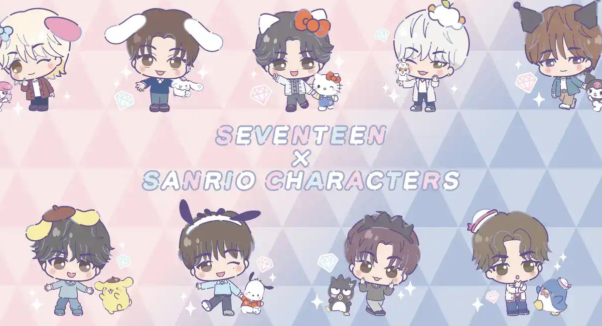 SEVENTEEN announces Sanrio collaboration through Don Quijote kcomicsbeat.com/2025/07/14/sev…
